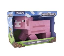 Minecraft Skarbonka Świnka 3D Pig Money Bank