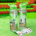 Minecraft butelka na wodę 650ml + naklejki