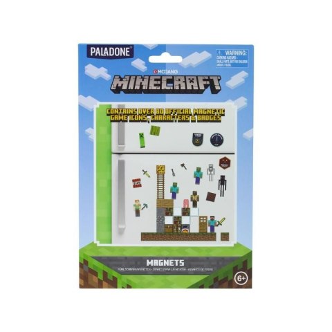 Minecraft - magnesy na lodówkę 80 szt.