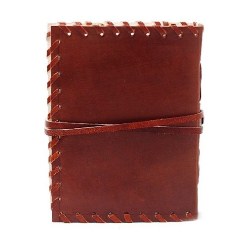 Skórzany Notatnik - Książka z Myślami - pamiętnik