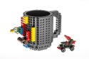 Szary Klockowy kubek 350ml + klocki dla fana Lego