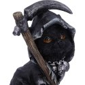 Amara Grim Reaper Fline Cat Figurine 10,2cm - czarny kot