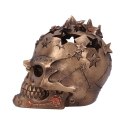 Bronze Steampunk Star Skull Ornament czaszka 13,8cm