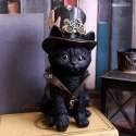 Cogsmiths Adorable Steampunk Cat 18.5cm - czarny kot