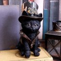 Cogsmiths Adorable Steampunk Cat 18.5cm - czarny kot