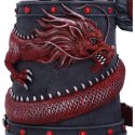 Dekoracyjny kufel Dragon Coil Tankard Red 16cm