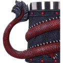 Dekoracyjny kufel Dragon Coil Tankard Red 16cm