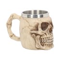 Dekoracyjny kufel Grinning Skull Tankard 16cm