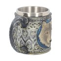 Dekoracyjny kufel Lone Wolf Tankard wilk