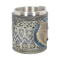 Dekoracyjny kufel Lone Wolf Tankard wilk