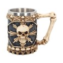 Dekoracyjny kufel Tankard of Skulls