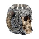 Dekoracyjny kufel Viking Skull Tankard