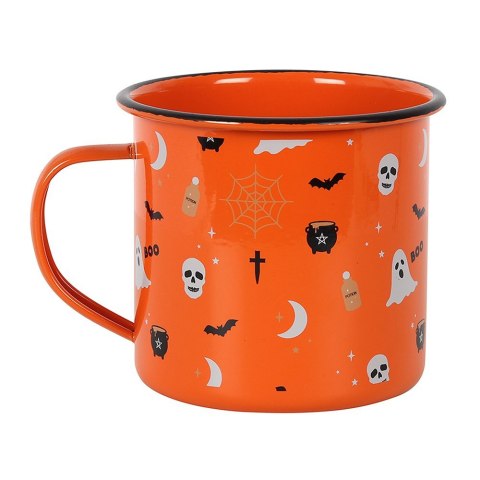 Kubek Halloween Print Enamel Mug