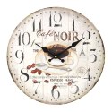 Zegar 34cm Shabby Chic Cafe Noir Clock