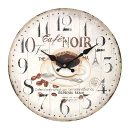 Zegar 34cm Shabby Chic Cafe Noir Clock