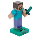 Minecraft Steve na baterie słoneczne