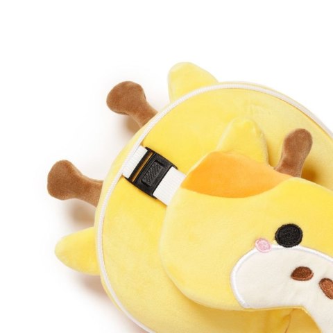 Żyrafa Filip poduszka podróżna + maseczka maskotka