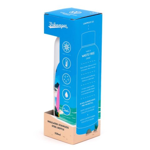 Butelka termiczna 500ml VW Volkswagen T1 Camper Bus Waves Are Calling