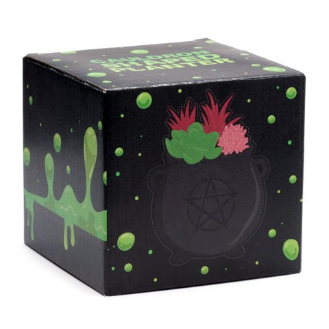 Doniczka domowa Kocioł Czarownic pentagram