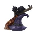 Czarny kot czarownicy Bewitched Black Cat 13.3cm