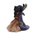 Czarny kot czarownicy Bewitched Black Cat 13.3cm