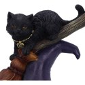 Czarny kot czarownicy Bewitched Black Cat 13.3cm