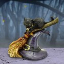 Czarny kot czarownicy Bewitched Black Cat 13.3cm