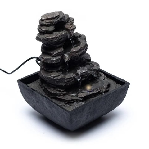 Rock water fountain - lampka fontanna 18cm