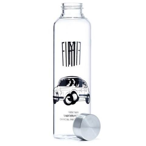 Butelka Fiat 500 Retro 500ml z etui