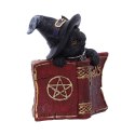 Kitty's Grimoire Figurine in Red 8.2cm - czarny kot