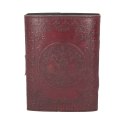 Notatnik - Tree Of Life Leather Journal w/lock 15 x 21cm