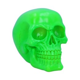 Psychedelic Fluorescent Skull Green 15.5cm