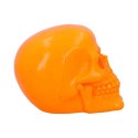 Psychedelic Fluorescent Skull Orange 15.5cm