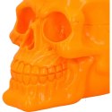 Psychedelic Fluorescent Skull Orange 15.5cm