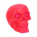 Psychedelic Fluorescent Skull Pink 15.5cm