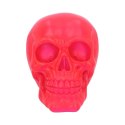 Psychedelic Fluorescent Skull Pink 15.5cm