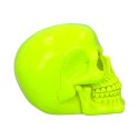 Psychedelic Fluorescent Skull Yellow 15.5cm