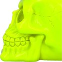 Psychedelic Fluorescent Skull Yellow 15.5cm