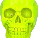 Psychedelic Fluorescent Skull Yellow 15.5cm