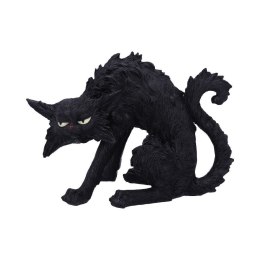 Small Black Cat Witches Familiar Figure 16cm - czarny kot