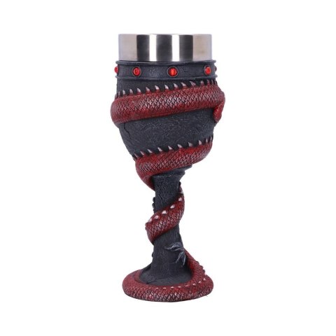 Smoczy kielich Dragon Coil Goblet Red 20cm