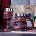 Smoczy kielich Dragon Coil Goblet Red 20cm