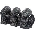 Three Wise Cthulhu Nie widzę, nie słyszę, nie mówię 7,6cm