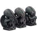 Three Wise Cthulhu Nie widzę, nie słyszę, nie mówię 7,6cm