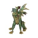 Triple Threat Green Dragon Hydra Figurine - smok 16,5cm