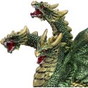 Triple Threat Green Dragon Hydra Figurine - smok 16,5cm