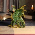 Triple Threat Green Dragon Hydra Figurine - smok 16,5cm