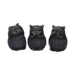 Trzy koty - Three Wise Fat Cats Nie widzę, nie słyszę, nie mówię