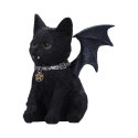 Vampuss 16cm Black Bat Cat Figurine - kot wampir