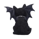 Vampuss 16cm Black Bat Cat Figurine - kot wampir